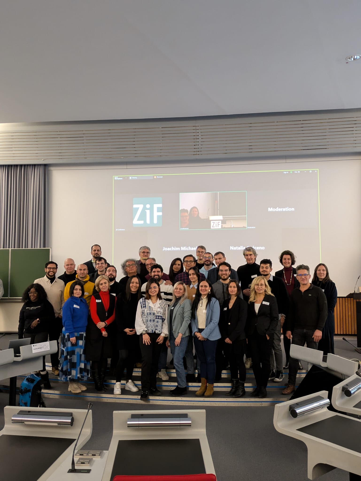 Participants at Peace and Mobilities congress at ZiF Bielefeld