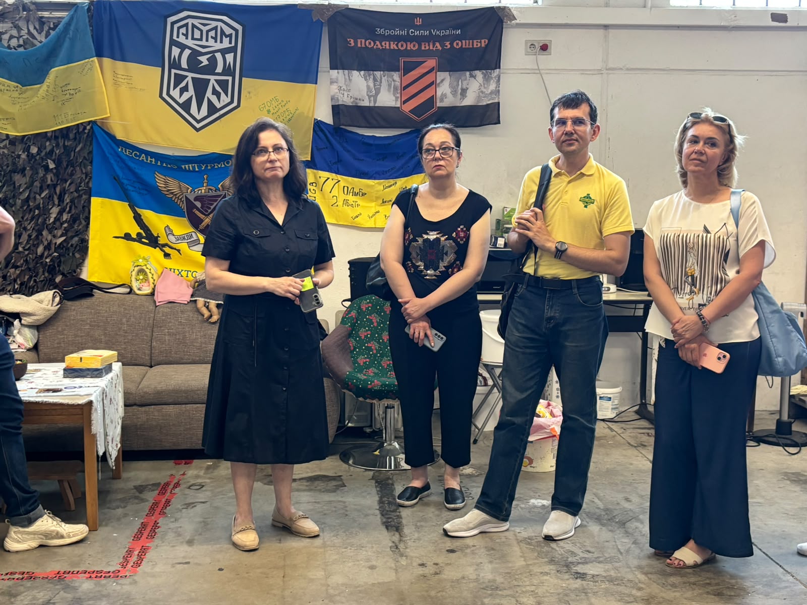 Visit the Ukrainian Hub in Bielefeld