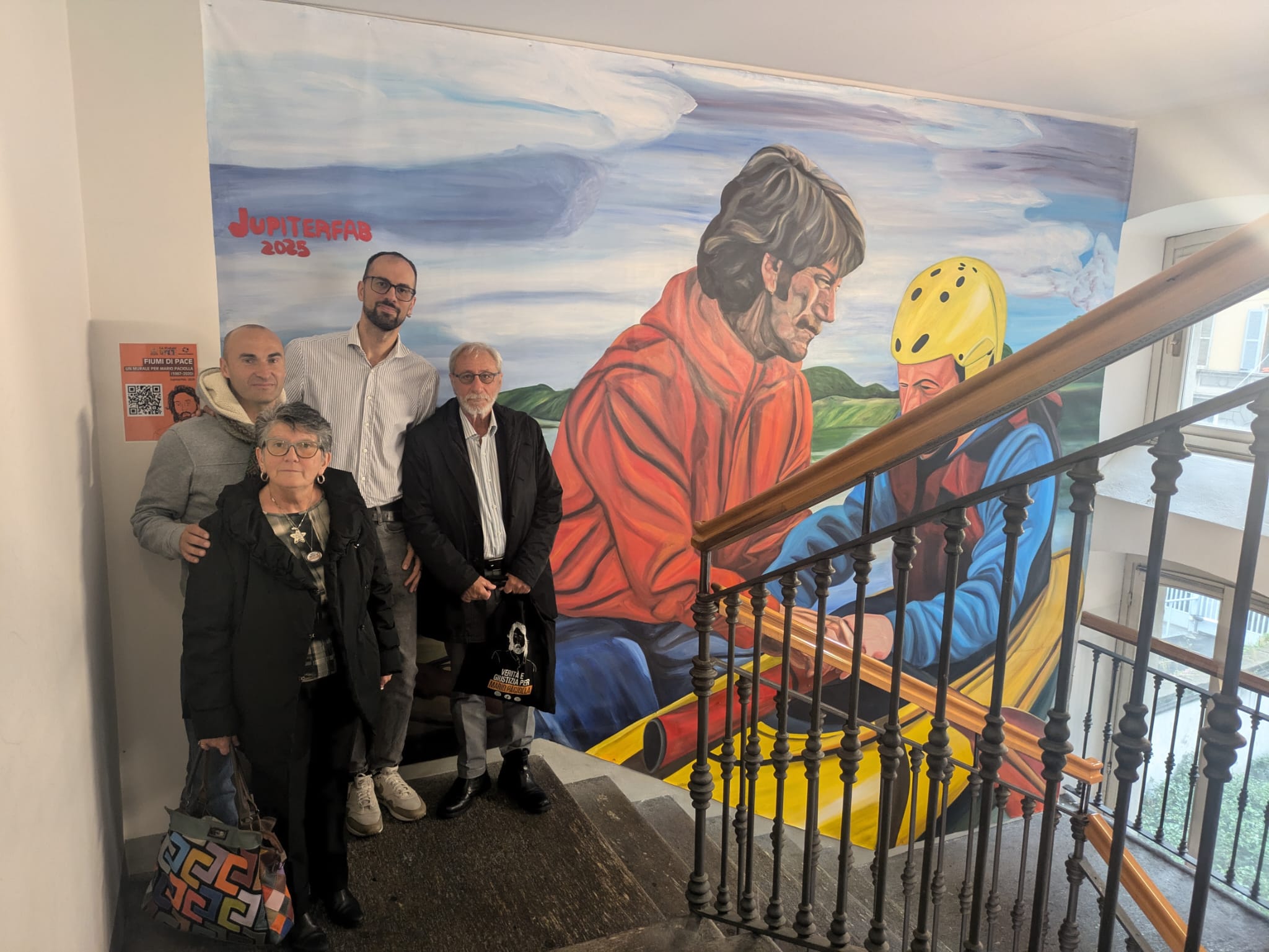 Fiumi di Pace mural - panel 1